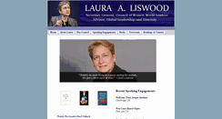 Desktop Screenshot of lauraliswood.com